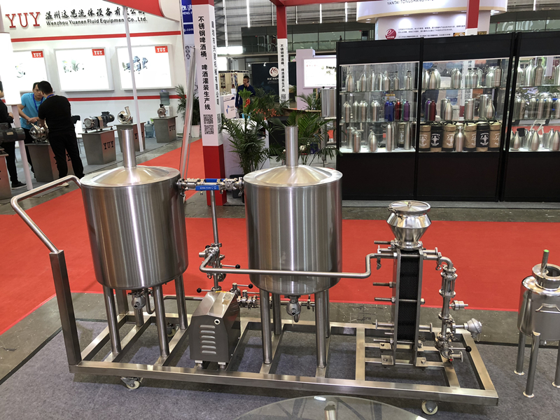50L Small mini size craft beer brewing making machine home using brewery system Chinese manufacturer